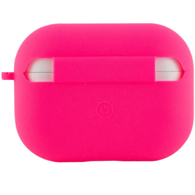 Чохол для навушників AirPods Pro Microfiber Яскраво-рожевий