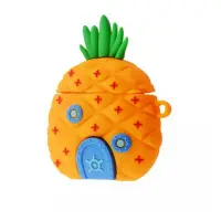 Чохол для навушників AirPods 1/2 Toys Pineapple house Дім з Ананасу