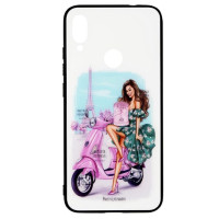 Чехол накладка Girls Xiaomi Redmi Note 8 Pro №4 Скутер