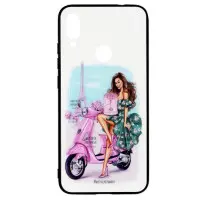 Чохол накладка Girls Xiaomi Redmi Note 8 Pro №4 Скутер (M)
