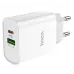 Сетевое зарядное устройство Hoco C80A 1USB+1PD Белый