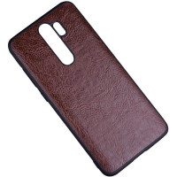 Чехол накладка Retro Xiaomi Redmi 9 Темно-коричневая