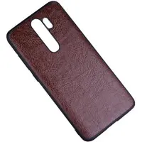 Чехол накладка Retro Xiaomi Redmi 9 Темно-коричневая