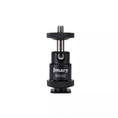 Шарнірне кріплення 360° Jmary BH-02 для LED лампи, фотоапарата, камери, GoPro до штатива