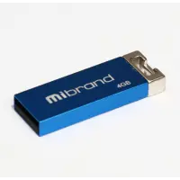 Флеш память USB 4Gb Mibrand Chameleon USB 2.0 Синяя