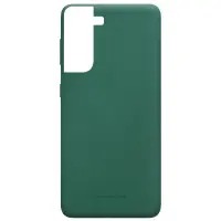 Чехол накладка Molan Smooth Samsung G991 (S21) Зелёная