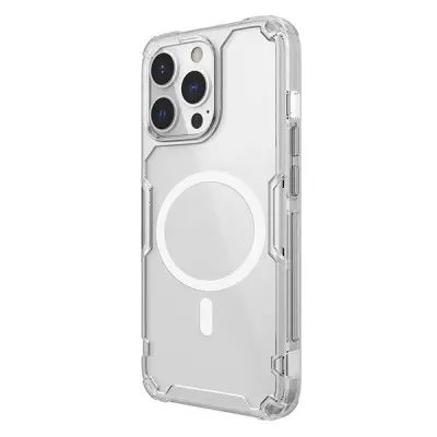 Чехол накладка Nillkin Nature Pro Magnetic iPhone 13 Pro Прозрачная