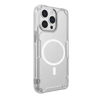 Чехол накладка Nillkin Nature Pro Magnetic iPhone 13 Pro Прозрачная