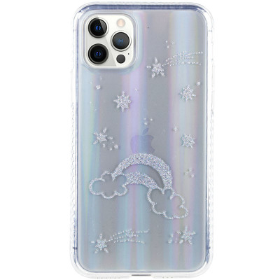 Чохол накладка Aurora Space iPhone 12/12 Pro Веселка