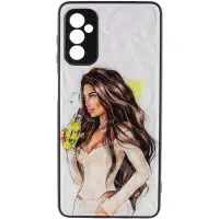 Чехол накладка Prisma Ladies Samsung M526 (M52) Желтая