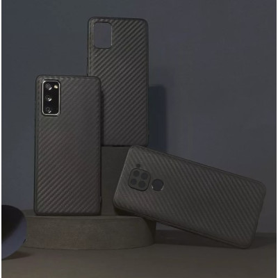 Чехол накладка Carbon Samsung A24 (A245) Черная