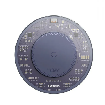 Бездротовий зарядний пристрій Baseus Simple 2 15W Violet, Фіолетовий
