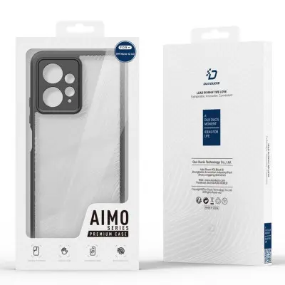 Чехол накладка Dux Ducis Aimo Xiaomi Redmi Note 12 Чёрная
