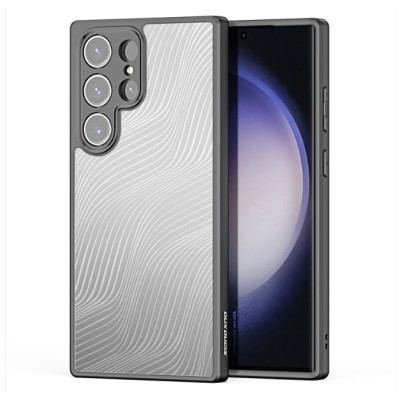 Чехол накладка Dux Ducis Aimo Samsung S23 Ultra (S918) Черная
