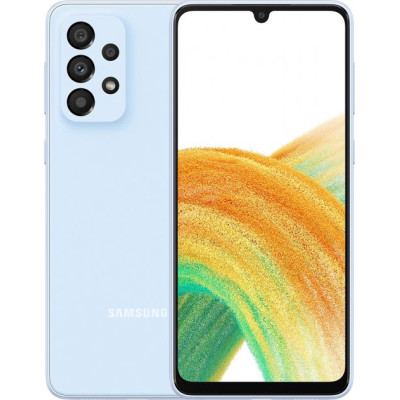 Смартфон Samsung Galaxy A33 6/128GB Blue, голубой