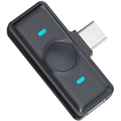 Бездротовий петличний мікрофон ArmorStandart ASM4 Type-C 2 in 1 Чорний