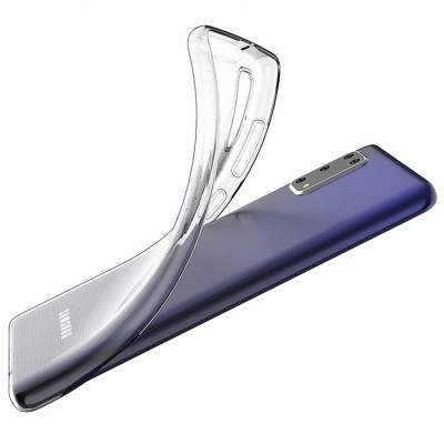 Чехол накладка Epic 1.0mm Samsung A307/A505 (A30s/A50) Прозрачная