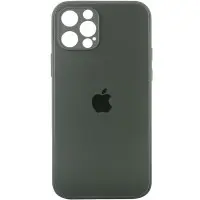 Чехол накладка Full Frosted iPhone 12 Pro Зеленая
