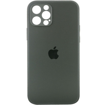 Чехол накладка Full Frosted iPhone 12 Pro Зеленая