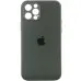 Чехол накладка Full Frosted iPhone 12 Pro Зеленая