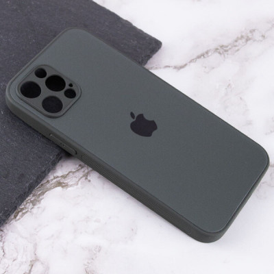 Чехол накладка Full Frosted iPhone 12 Pro Зеленая