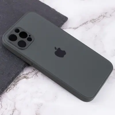 Чехол накладка Full Frosted iPhone 12 Pro Зеленая