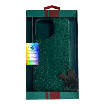 Чохол накладка Santa Barbara Snake iPhone 15 Pro Зелена