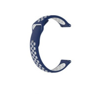 Ремешок Универсальный 22мм Nike Темно-синий/белый Ремешок Универсальный 22мм Nike Темно-синий/белый