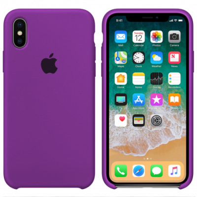 Чехол накладка HC iPhone XR Фиолетовая Open