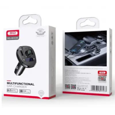 FM Трансмітер XO BCC05 Black, Чорний FM Трансмітер XO BCC05 Black, Чорний