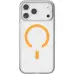 Накладка PC Slim MagSafe iPhone 17 Pro Оранжевая