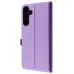 Чохол-книжка WAVE Flap Samsung S25 FE (S731) Світло-фіолетова