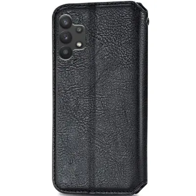 Чехол-книжка Getman Cubic Samsung A325 (A32) чёрная