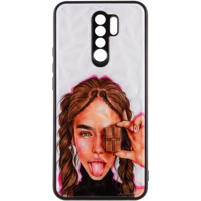 Чохол накладка Prisma Ladies Xiaomi Redmi 9 Шоколад