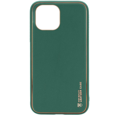Чехол накладка X-Shield Xiaomi Mi 11 Lite Зеленая (Army Green)