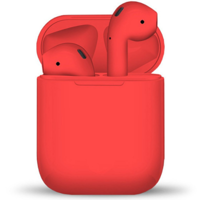 Безпровідні навушники TWS inPods i12 5.0 Red, червоний