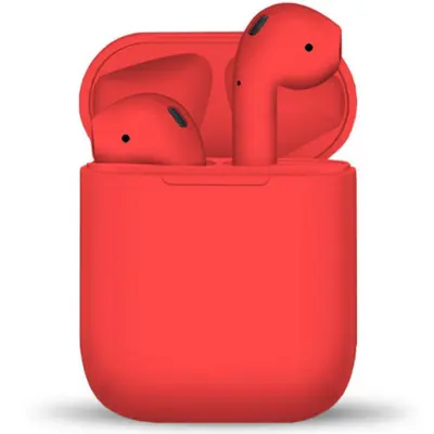 Беспроводные наушники TWS inPods i12 5.0 Red, красный