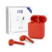 Беспроводные наушники TWS inPods i12 5.0 Red, красный