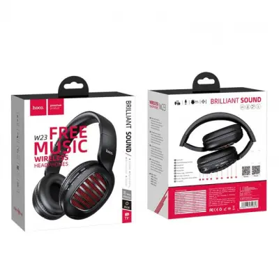 Беспроводные наушники Hoco W23 Brilliant Sound Black, черный Беспроводные наушники Hoco W23 Brilliant Sound Black, черный