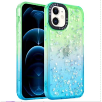 Чехол накладка Shiny-S Xiaomi Redmi 9C/10A  Зеленая/Синяя