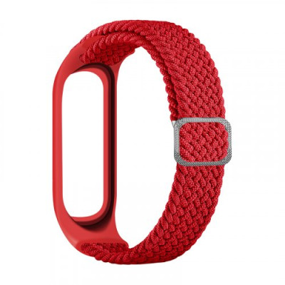 Ремінець Plaited Mi Band 3/4 Червоний