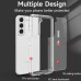 Чехол накладка Metal Buttons 2.0mm Samsung S711 (S23 FE) Прозрачная