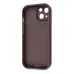 Чохол накладка Pretty Things iPhone 13 Коричнева/Пончик