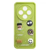 Чехол Накладка Pretty Things Xiaomi Redmi 14C/ Poco C75 Светло-зеленая/ Always Happy Чехол Накладка Pretty Things Xiaomi Redmi 14C/ Poco C75 Светло-зеленая/ Always Happy