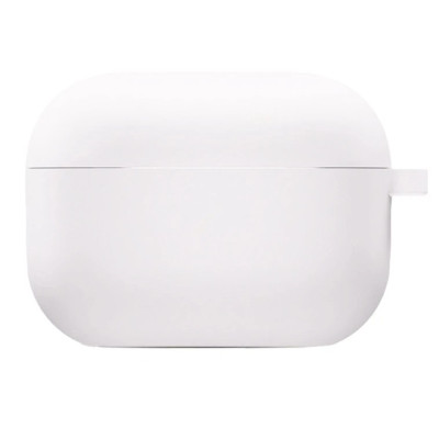 Чехол для наушников AirPods 4 Microfiber Белый