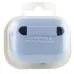 Чохол для навушників AirPods 4 Microfiber Блакитний/Lilac blue