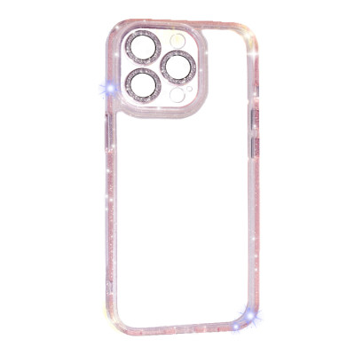 Чехол накладка Brilliant New iPhone 13 Pro Max Розовая
