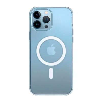 Чохол накладка Clear MagSafe iPhone 13 Pro Max Прозора