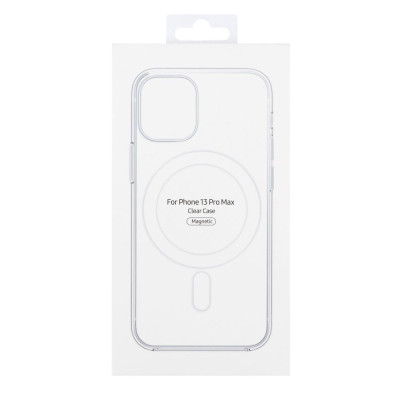 Чохол накладка Clear MagSafe iPhone 13 Pro Max Прозора