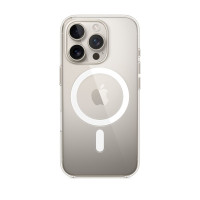 Чехол накладка Clear MagSafe iPhone 14 Pro Прозрачная